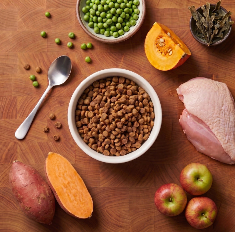 Chicken Recipe ingredient spread