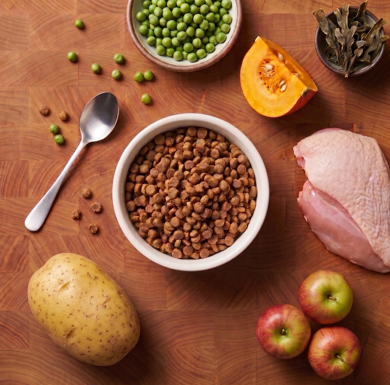 Chicken Recipe ingredient spread