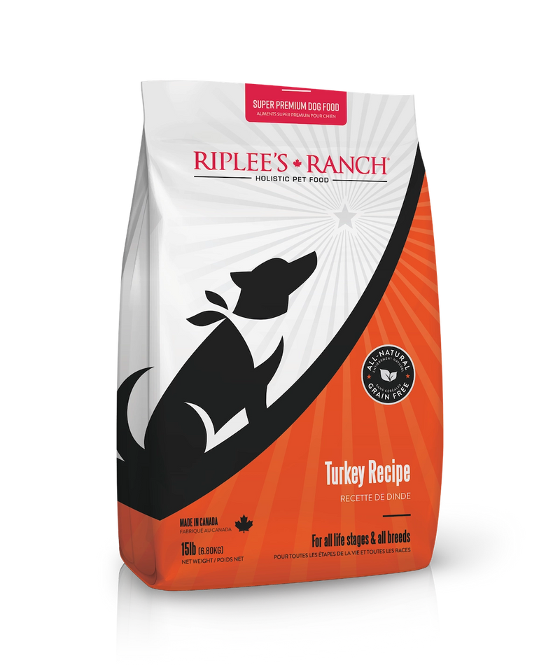 Turkey Recipe 15lb Bag front