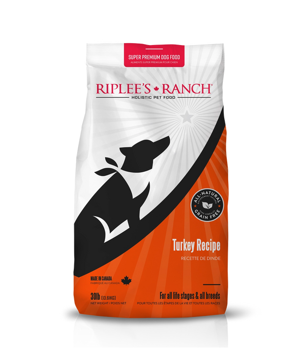 Turkey Recipe 30lb Bag front